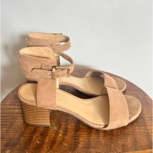 Mauve Nude Heels Size 8